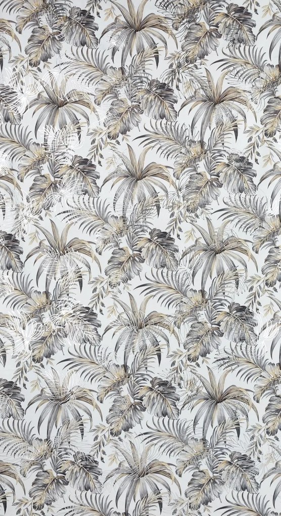 ZATEMŇOVACÍ ZÁVES NA PÁSKE RODOS 140X270 CM VZOROVANÁ