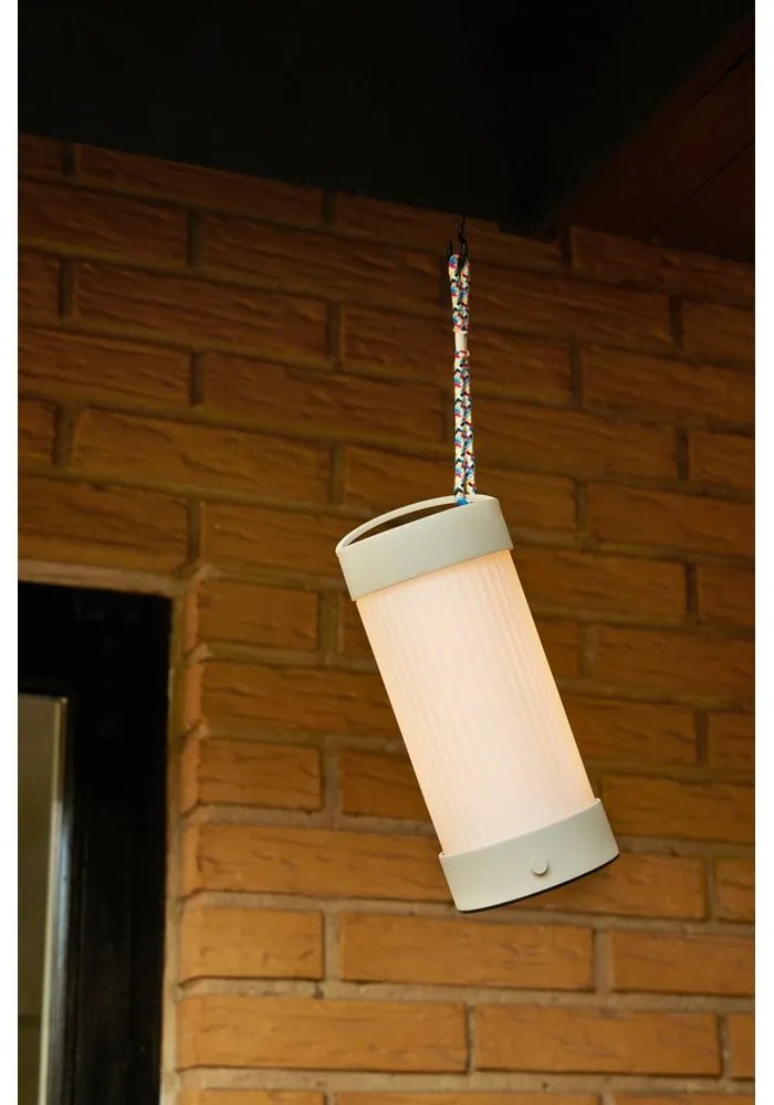 LED prenosné stmievateľné vonkajšie svietidlo na USB ø 9 cm Camp – Hübsch