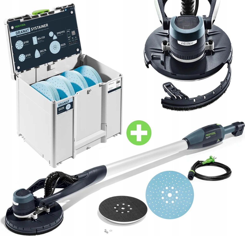 Festool Planex Easy Lhs-e 225 Eq-cb Bez Tašky 578402 a Systainer Sys D225