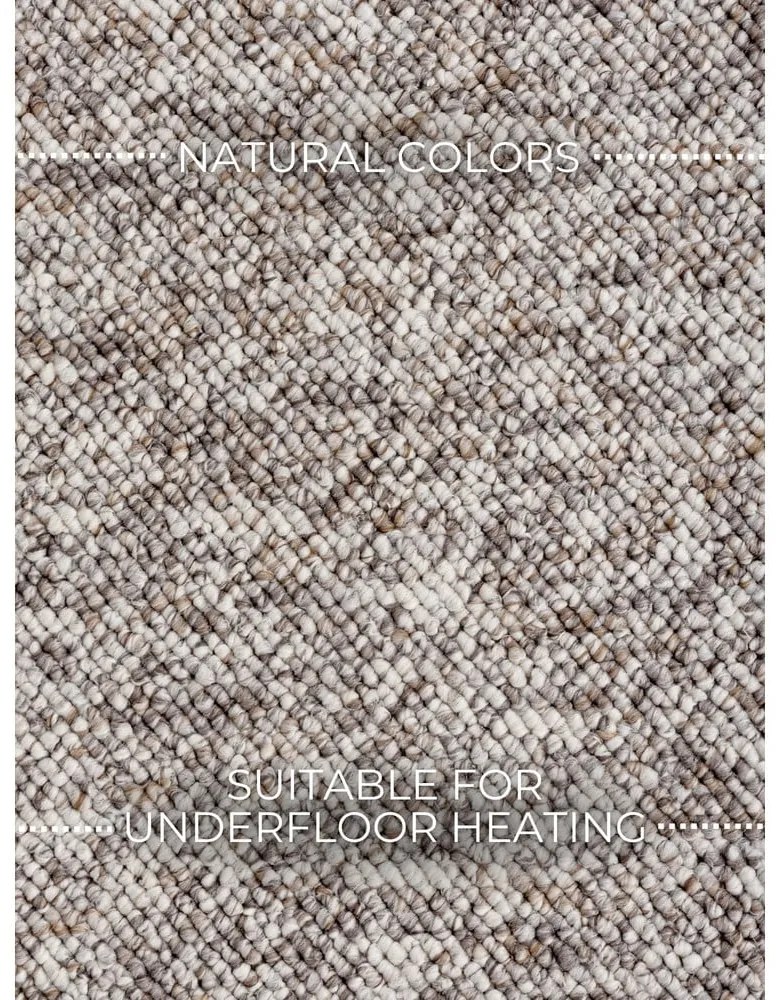Sivý prateľný koberec 240x340 cm Rocco Taupe – Elle Decoration