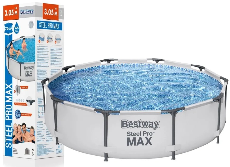 Bestway Rámový bazén 305 x 76 cm Bestway 56406