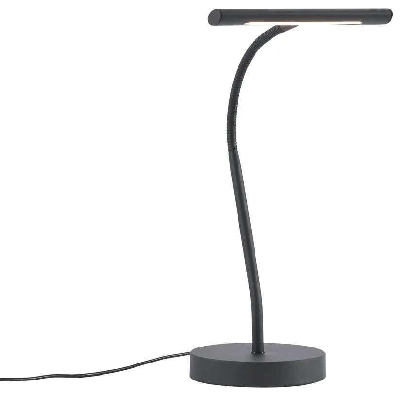 Stolná lampa Art Deco čierna vrátane LED - Tableau