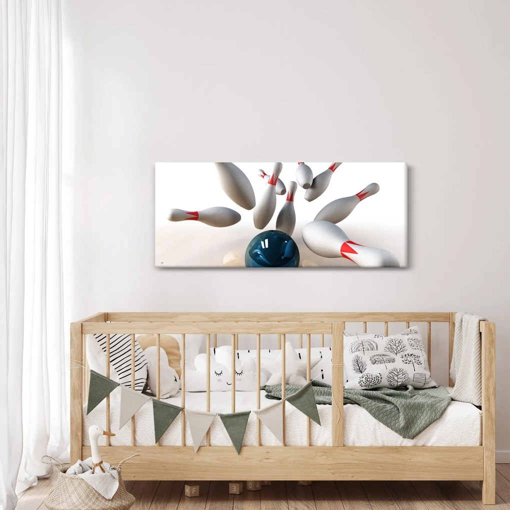 Obraz - Bowling (120x50 cm)