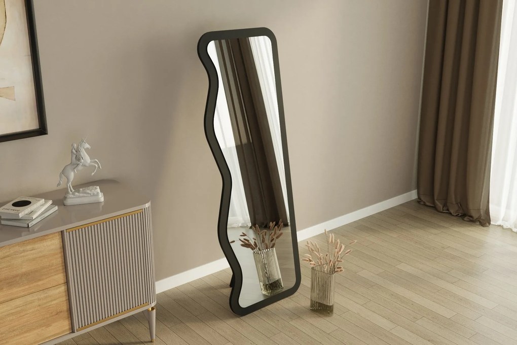 Zrkadlo Axelo (čierna). Akcia -23%. Vlastná spoľahlivá doprava až k Vám domov. 1121634