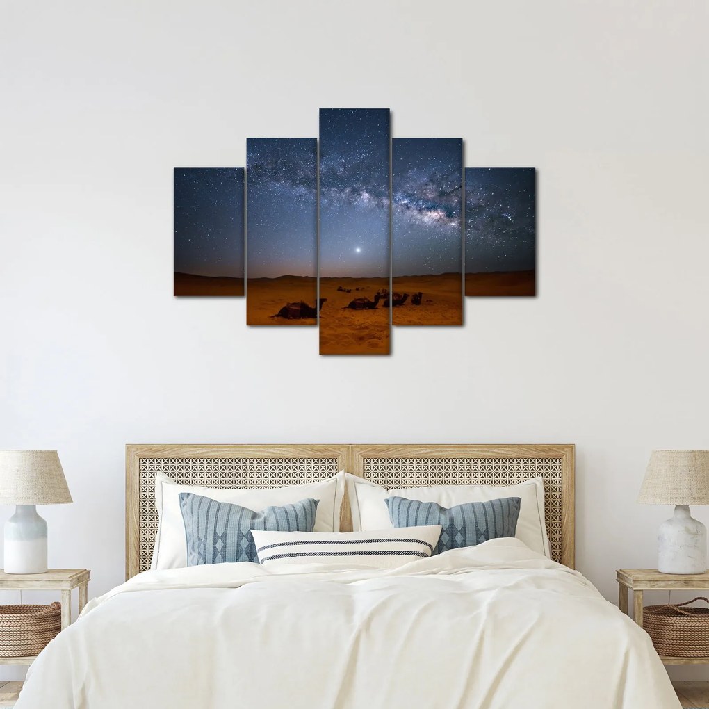 Obraz - Noc v púšti (150x105 cm)