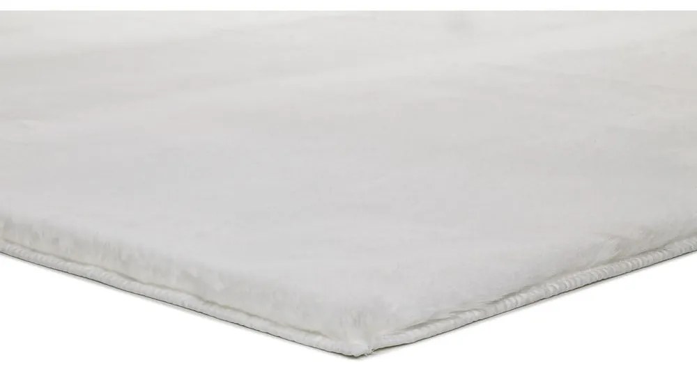 Biely koberec Universal Fox Liso, 60 x 90 cm