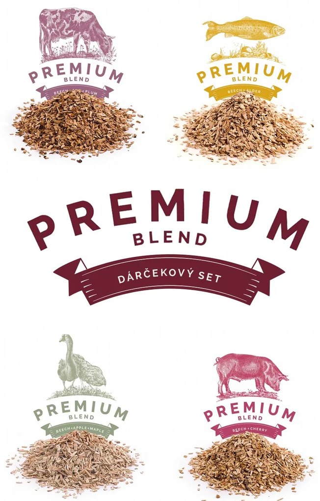 KAISER Prémiový set hrubej drviny - pre SMOKEMEISTER