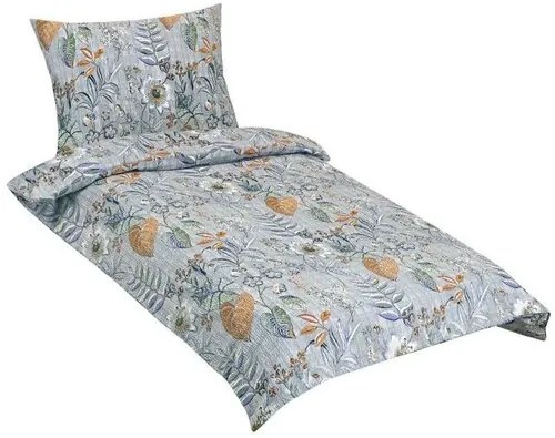 Bellatex Krepové obliečky Lístie, 140 x 220 cm, 70 x 90 cm