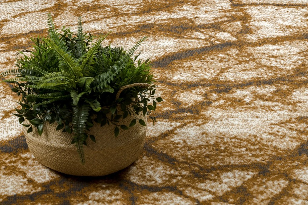 Koberec BCF Morad MARMUR sivé zlato