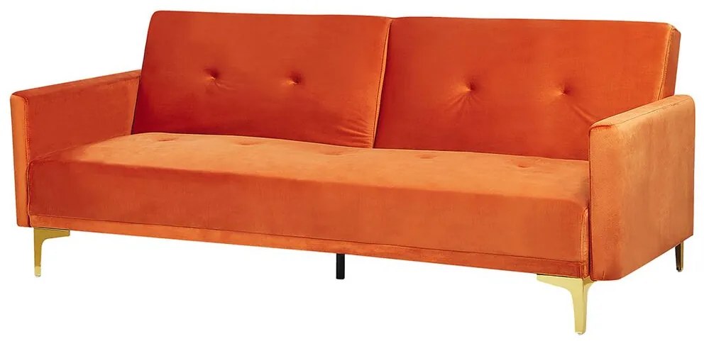 Pohovka trojsedačka Labane (oranžová). Vlastná spoľahlivá doprava až k Vám domov. 1035933