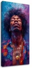 Obraz Jimi Hendrix - Explózia harmónie | 100% originál domaľovaný akrylom