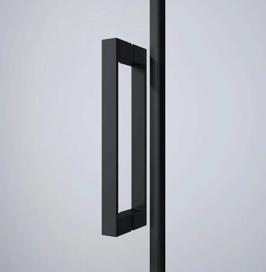 Gelco Gelco, DRAGON BLACK sprchové dvere 1300mm, číre sklo, GD4613B