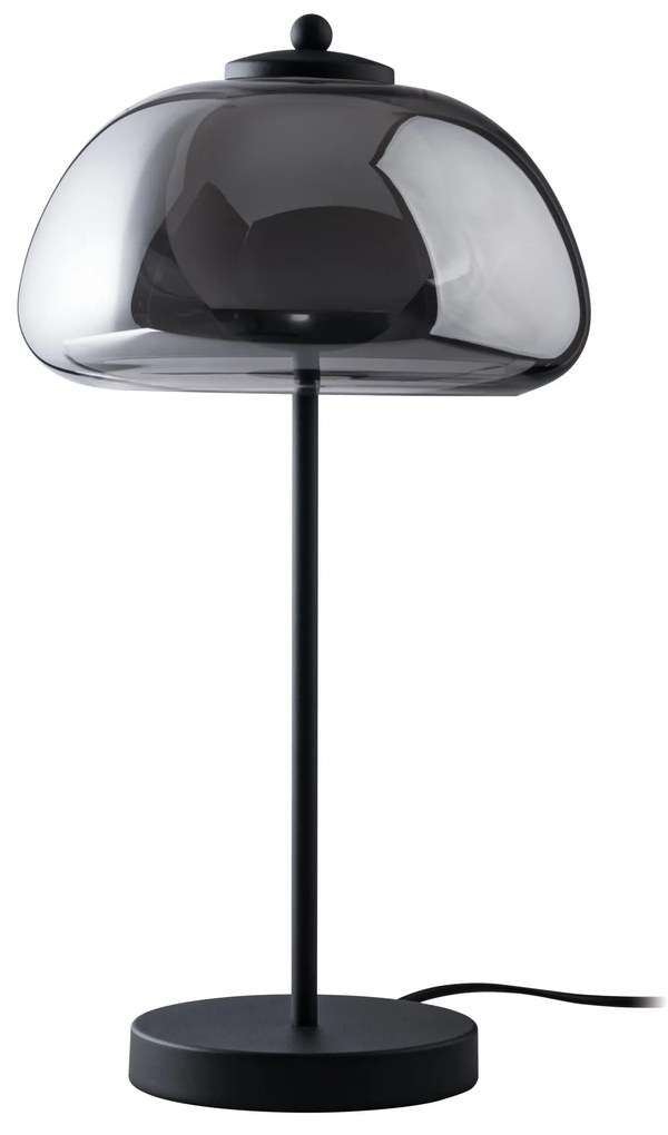 Livarno home Stolná LED lampa (sivé sklo) (100393468)
