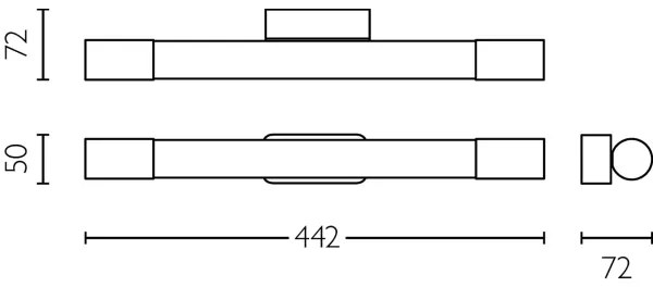 Philips - Kúpeľňové osvetlenie zrkadla ROVER LED/5W/230V IP44 mosadz