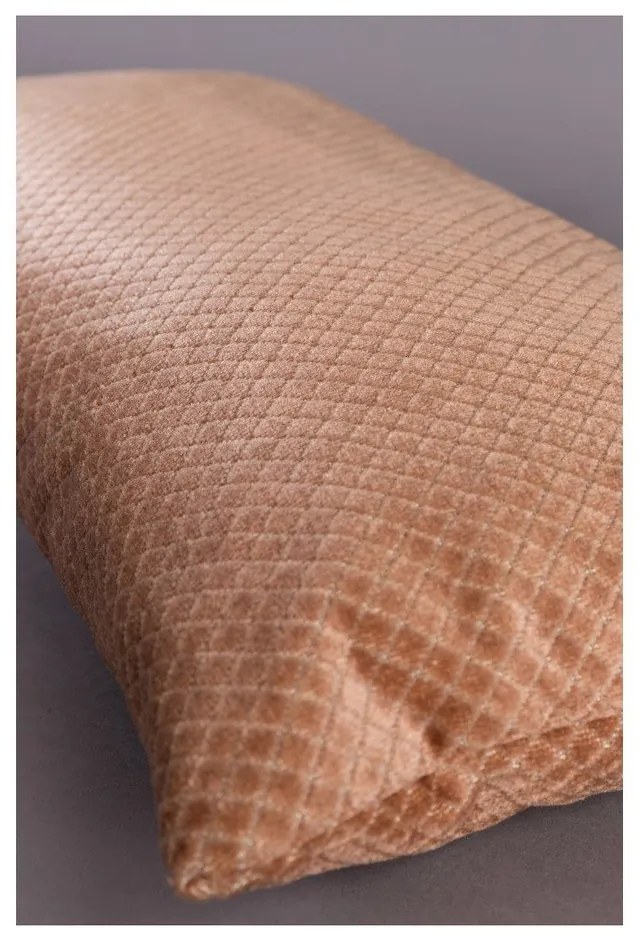 Ružový vankúš Dutchbone Spencer, 60 × 30 cm