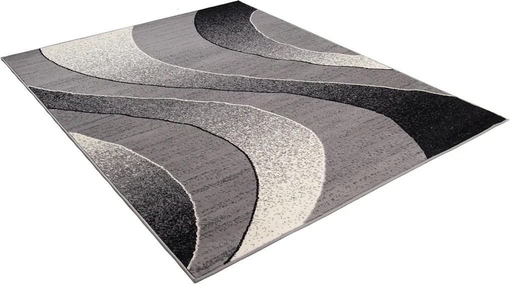 TA Koberec K857A ŠEDÁ LACNÉ PP CRM Rozmer: 160x230 cm