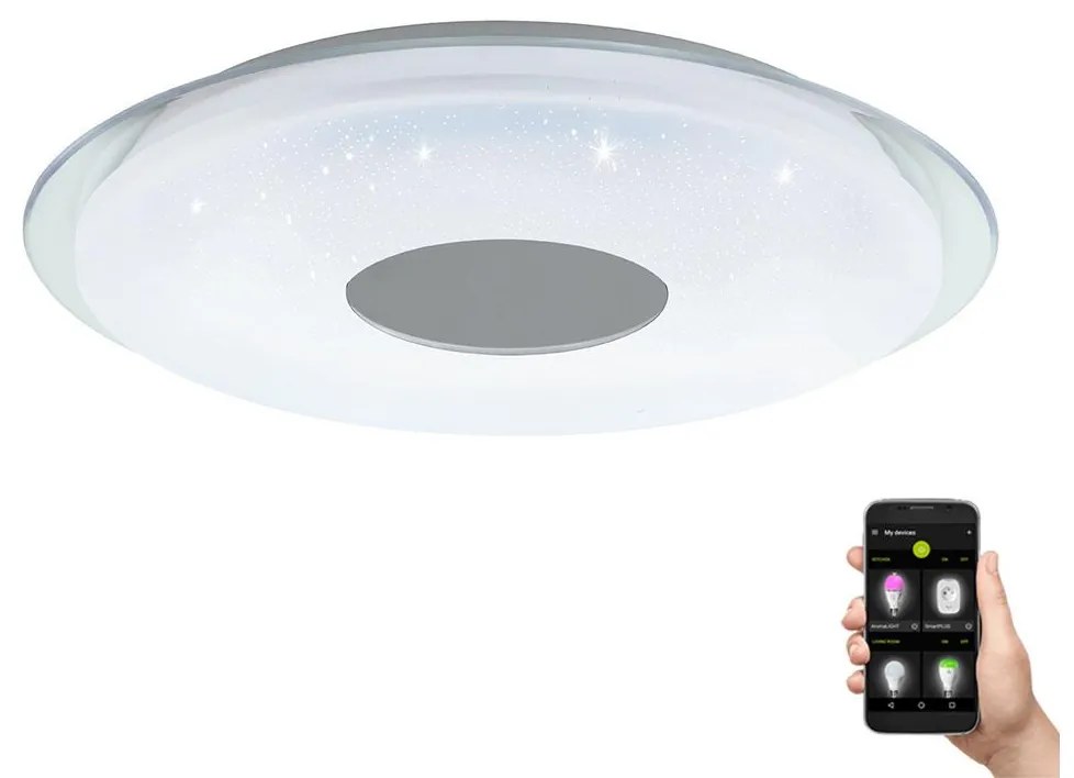 Eglo 900005- LED Stmievateľné stropné svietidlo LANCIANO-Z LED/44,8W/230V 2700-6500K