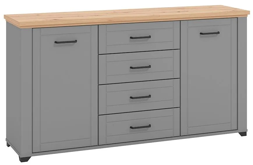 Komoda Valencia 3k4f Grafit/Artisan 11011391