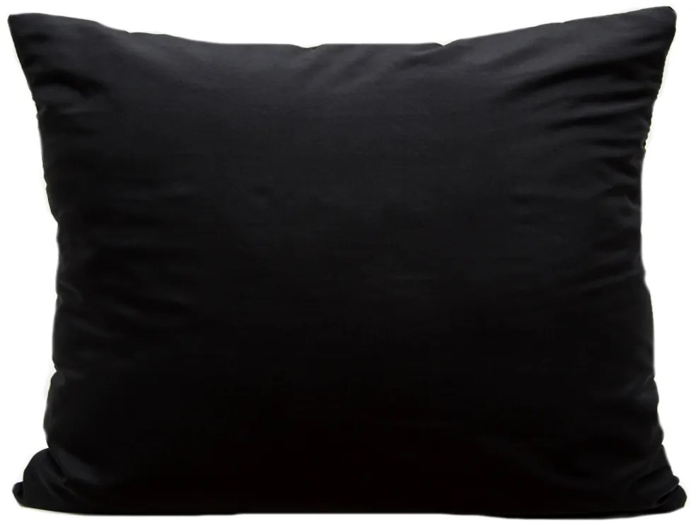 Dekorstudio Obliečka na vankúš z mikrovlákna JAB-001 - čierna Varianta: Rozmer obliečky: 50x60 cm