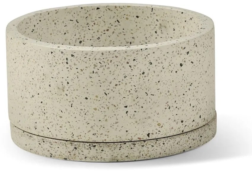 Betónové kvetináče v súprave 2 ks ø 30 cm Terrazzo – Bonami Selection