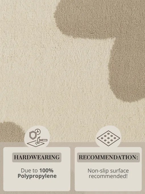 Koberec Hanse Home ADVENTURES BLOOMY krémový kruh