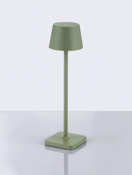 Vonkajšia stolová lampa Deck zelená