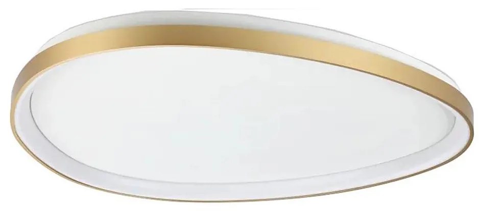 Ideal Lux - LED Stropné svietidlo GEMINI LED/42W/230V pr. 81 cm CRI 90 zlatá