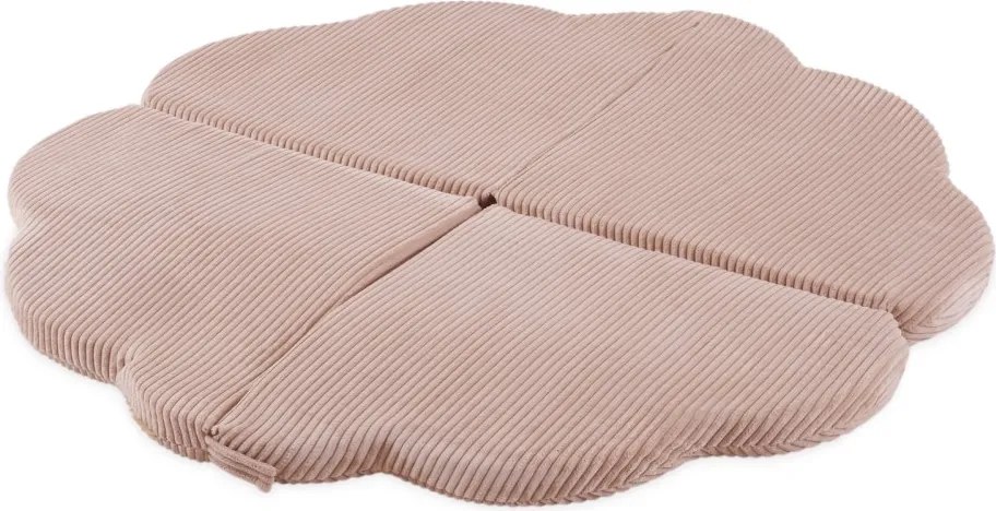 Kvetinová podložka 115x115x5cm, ružová, prémiový menčester