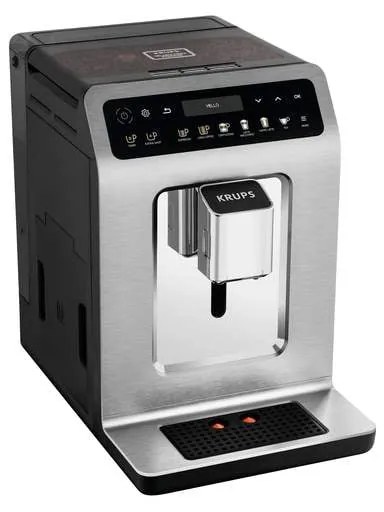 Automatický kávovar Krups Evidence Plus EA894T10 titán (použité)