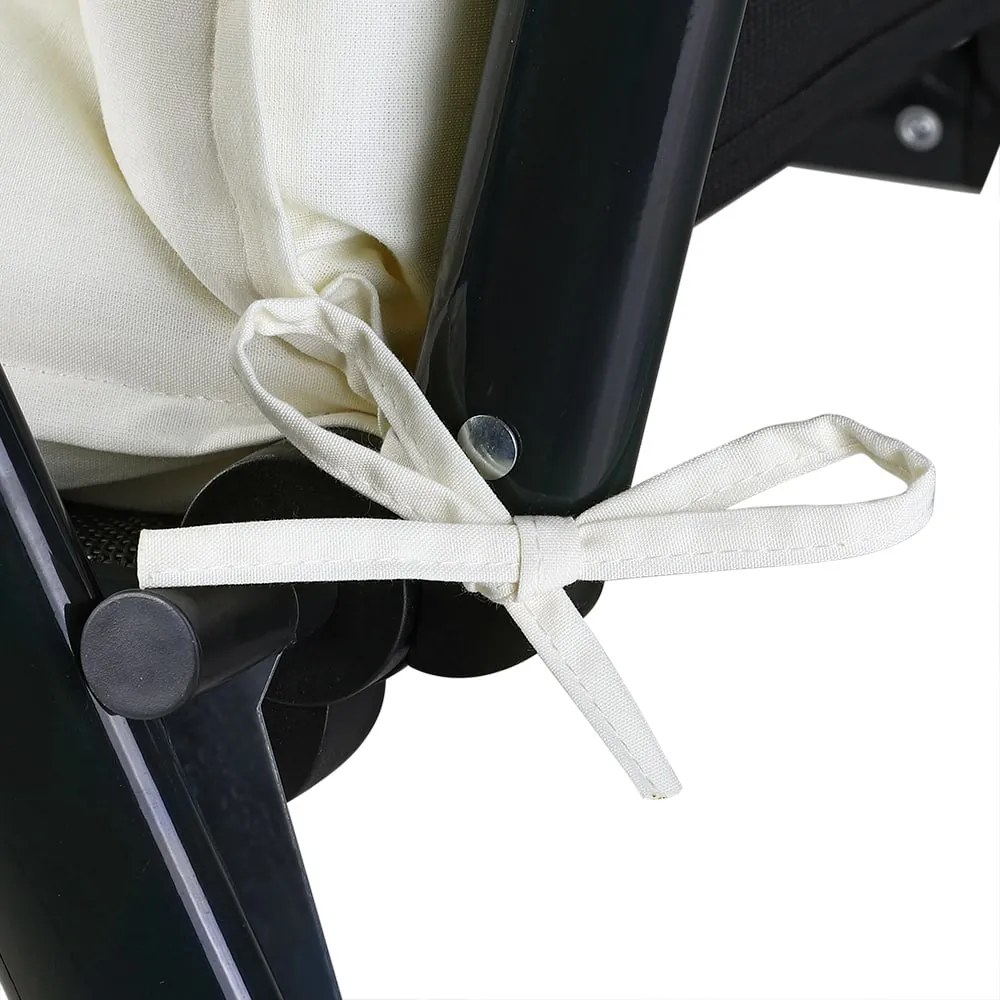 InternetovaZahrada 6 x poduška Cozy Vanamo 129x53x10cm - krémová