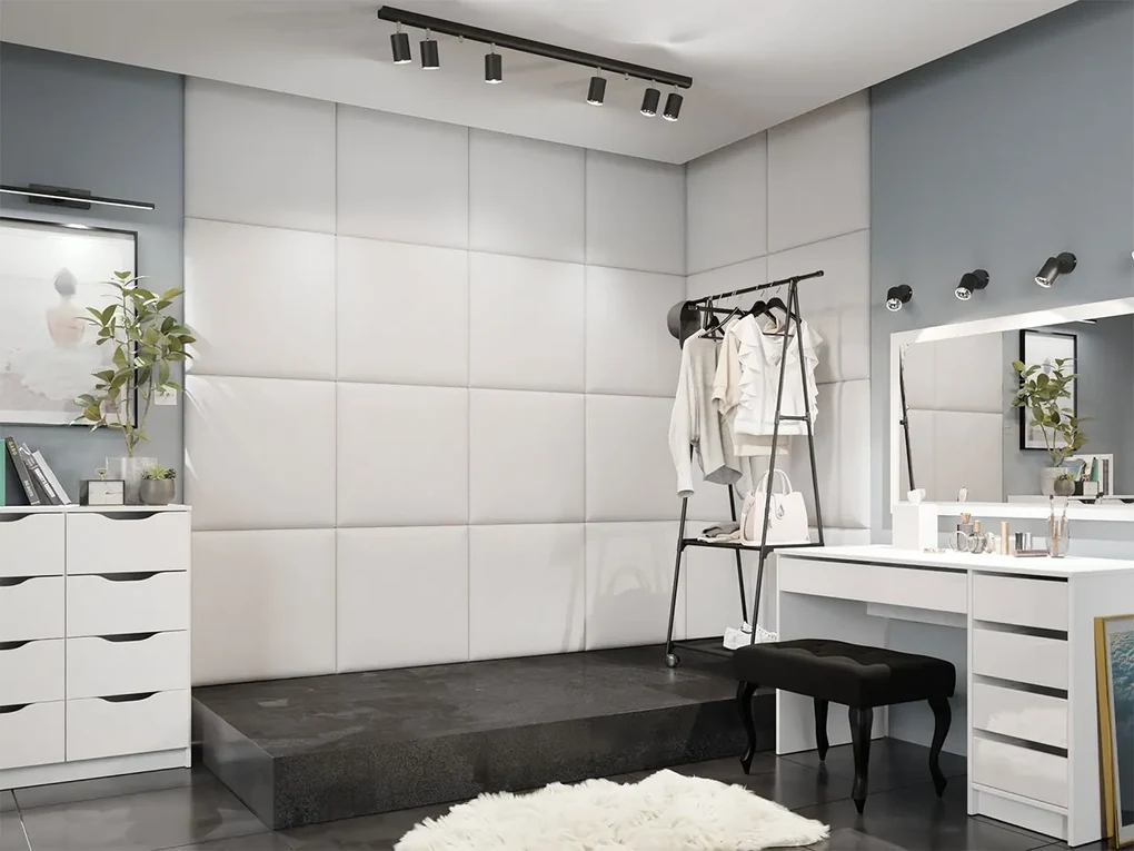 Čalúnený nástenný panel Pag 60x60, Farba čalúnenia:: Manila 02