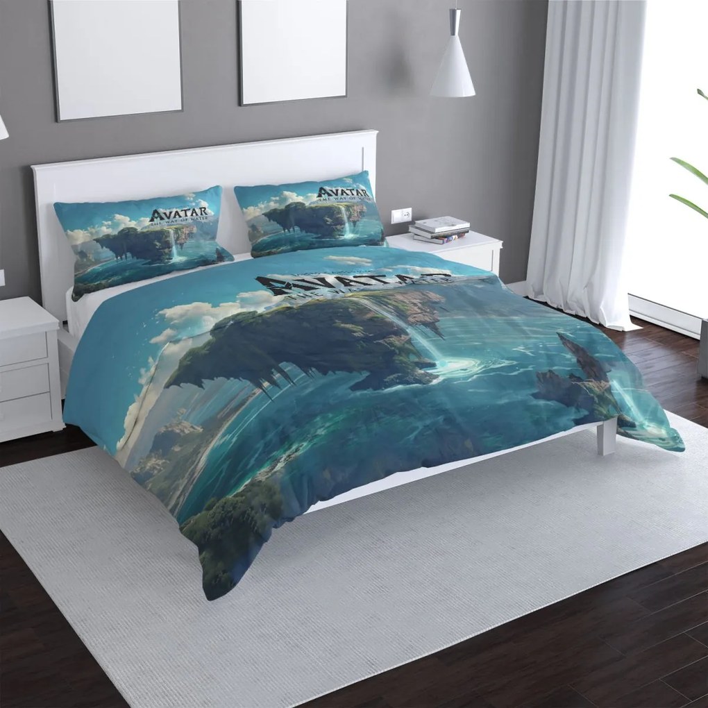 Sablio Obliečky Avatar The Way of Water Plávajúci ostrov - 140x220 / 90x70