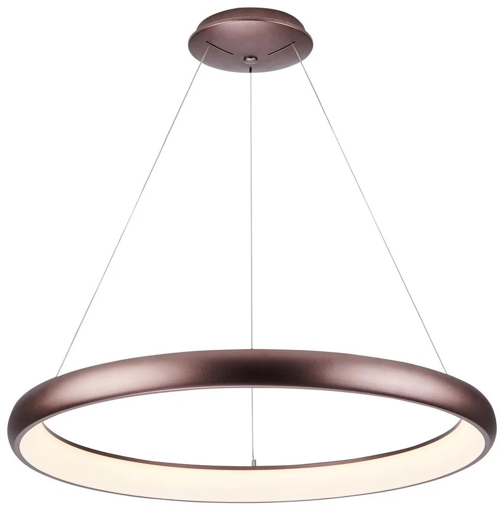 Azzardo AZ5059 - LED Stmievateľný luster na lanku ANTONIO LED/32W/230V hnedá + DO