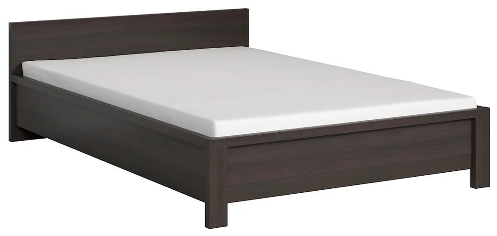 Manželská posteľ 140 cm BRW Kaspian LOZ/140 (wenge). Akcia -30%. Vlastná spoľahlivá doprava až k Vám domov. 798875