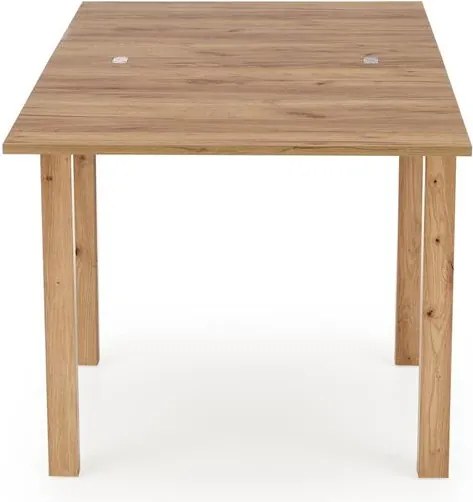 Rozkladací jedálenský stôl 80-160 cm Gampa (dub craft) (pre 4 6 osôb). Vlastná spoľahlivá doprava až k Vám domov. 1049291