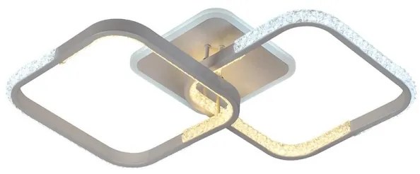 LED Stmievateľný prisadený luster LED/55W/230V 3000-6500K + DO