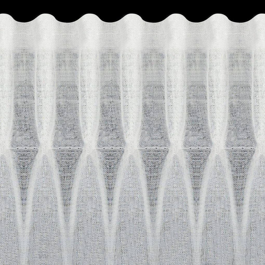 ZÁCLONA NA PÁSKE KAJA 350X155 CM CM BIELA