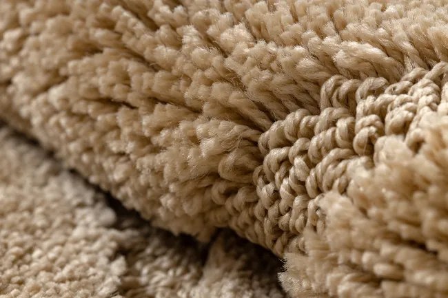 Kúpeľňový koberček SUPREME WAVES vlny, béžový