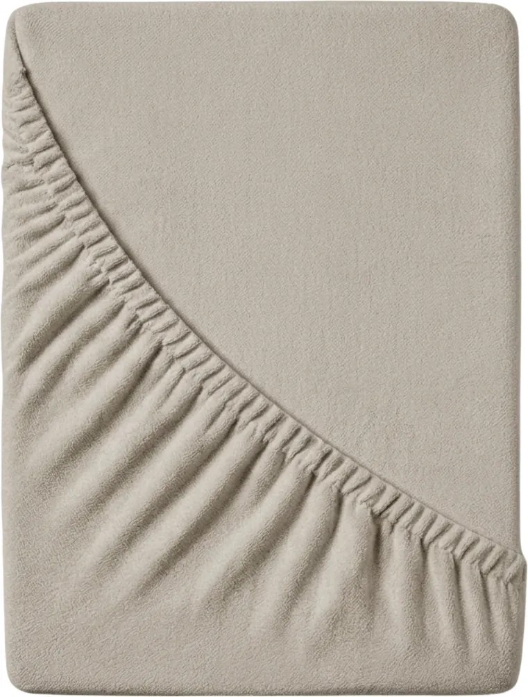 Froté plachta EXCLUSIVE sivo-hnedá 90 x 200 cm