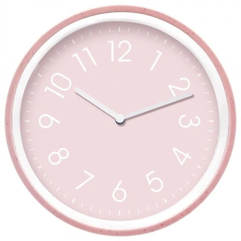 Nástenné hodiny Pink 20 cm