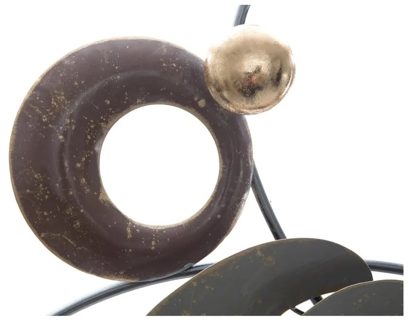 Kovová závesná dekorácia Mauro Ferretti Planet, 120 x 58 cm
