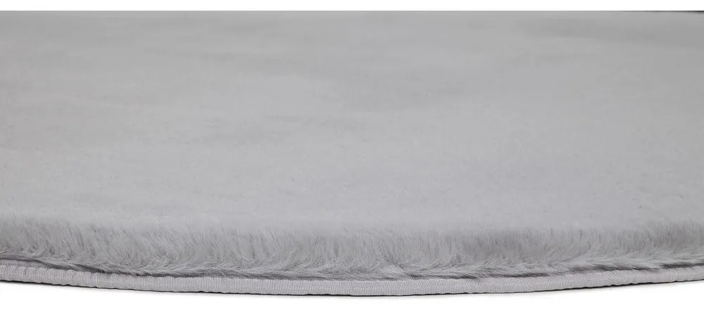 Sivý koberec Universal Fox Liso, Ø 120 cm