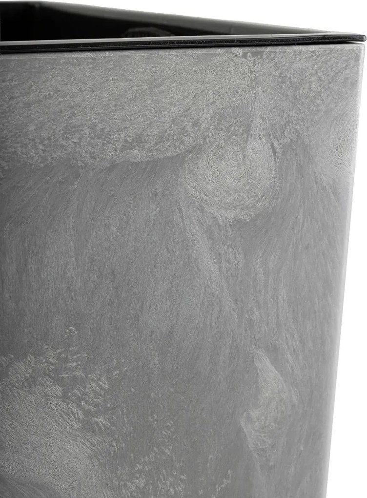 Květináč FLORE Beton 30,5x29,5x29,5 cm šedý