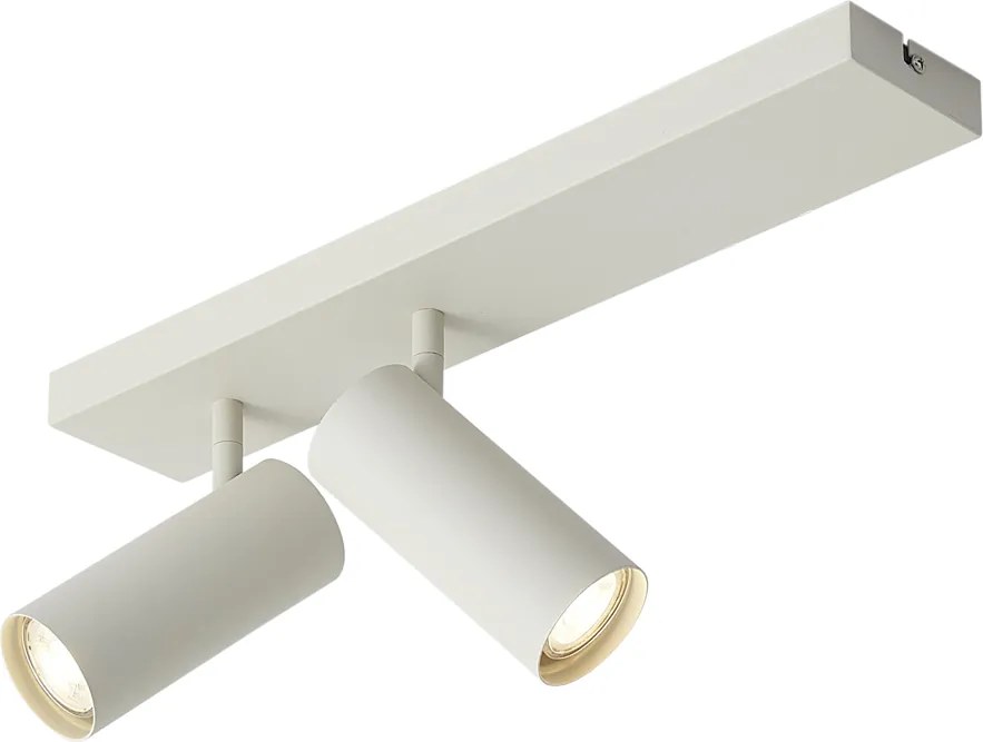 Moderné stropné bodové svietidlo béžové 2-svetlá nastaviteľné - Renna