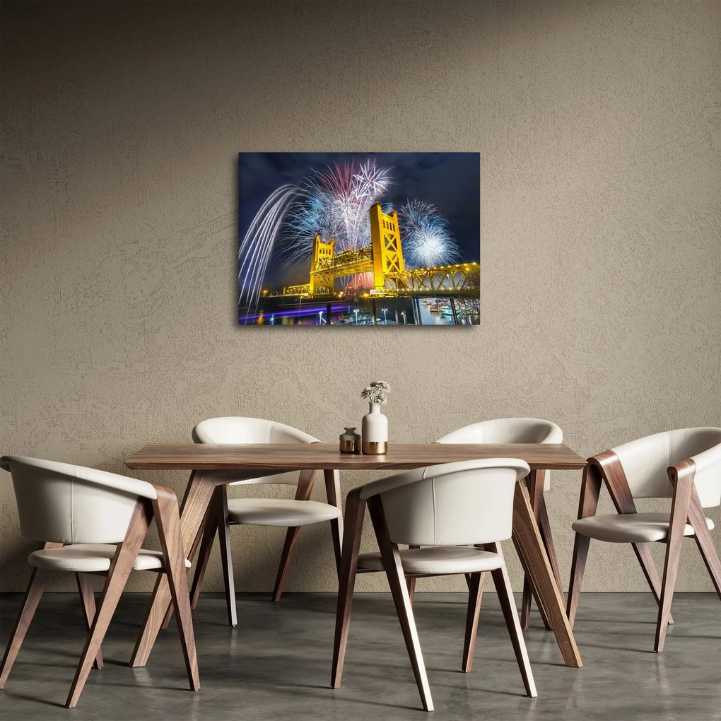 Obraz - Silvestrovská noc (70x50 cm)