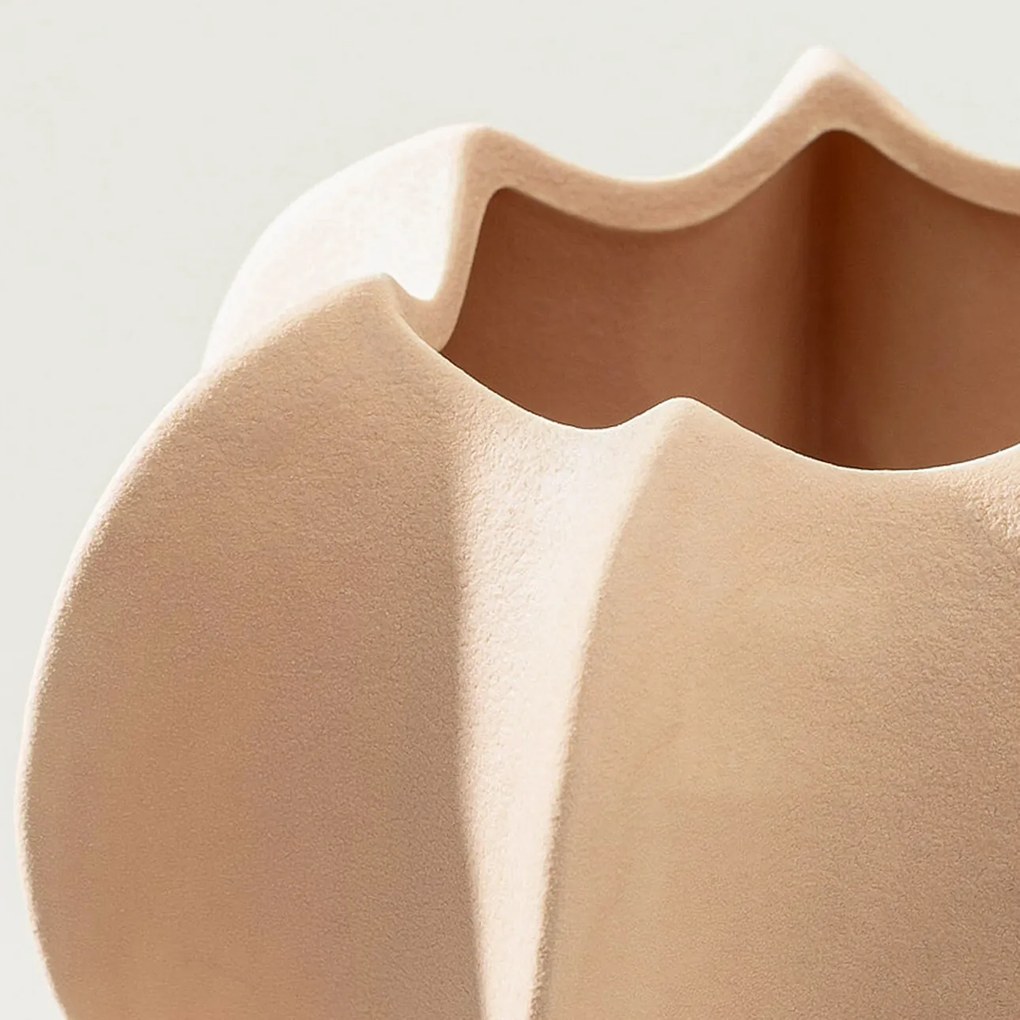 Kameninová váza Petal Pink I 20x21 cm