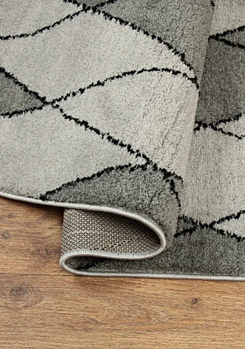 Koberec SLIM 8023 tmavosivý