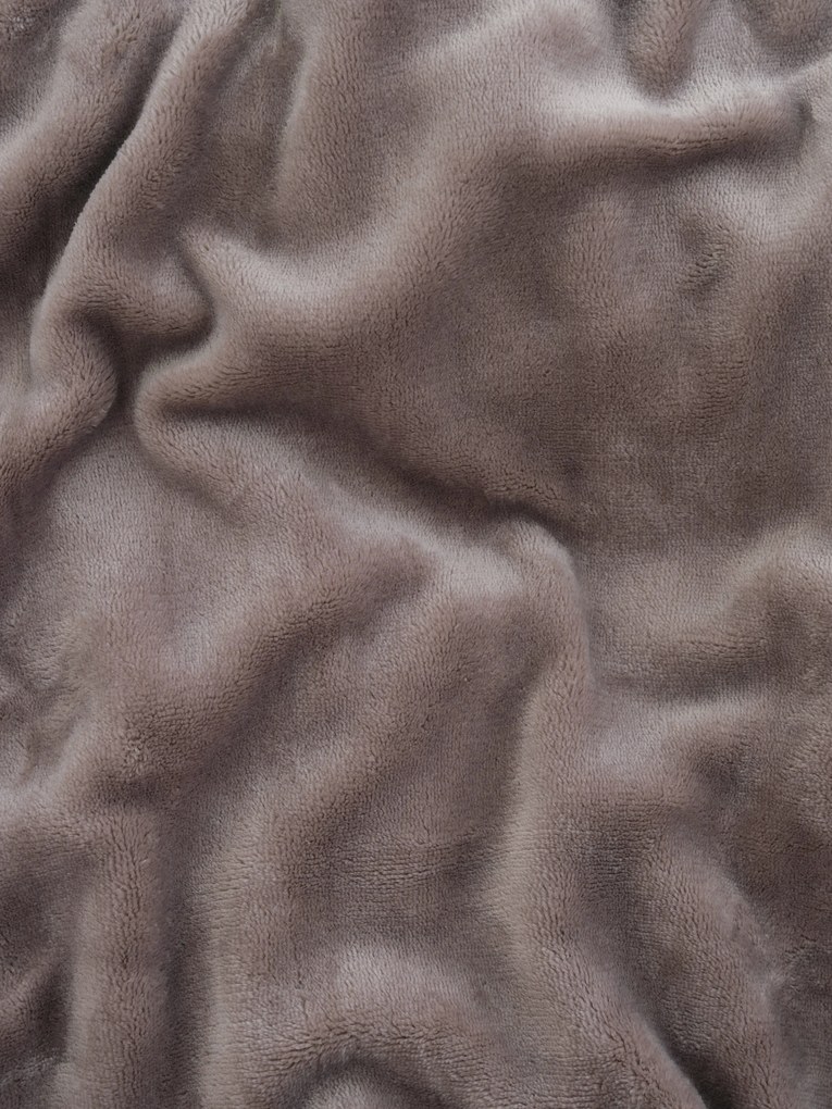 Obliečka na vankúš mikroplyš 50 × 70 cm – Laura cappuccino