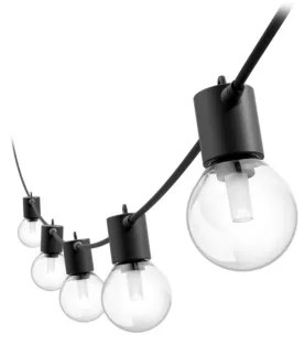 Philips -LED RGBW Predlžovací stmievateľný vonkajší svetelný reťaz Hue FESTAVIA 10xLED 7m IP65