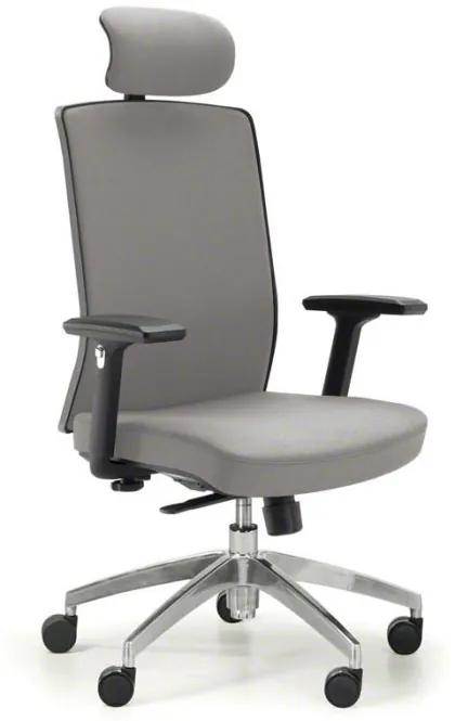 Kancelárska stolička ALTA F, sivá